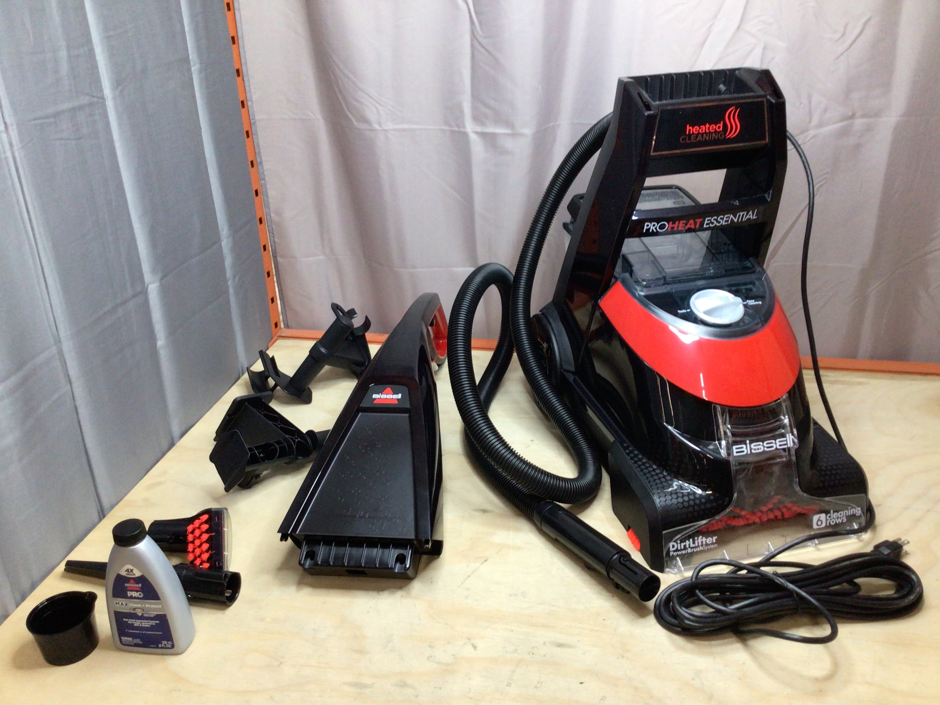 Bissell 1887 ProHeat Essential Upright Deep Cleaner with Shampoo **OPEN BOX** (8149302673646)